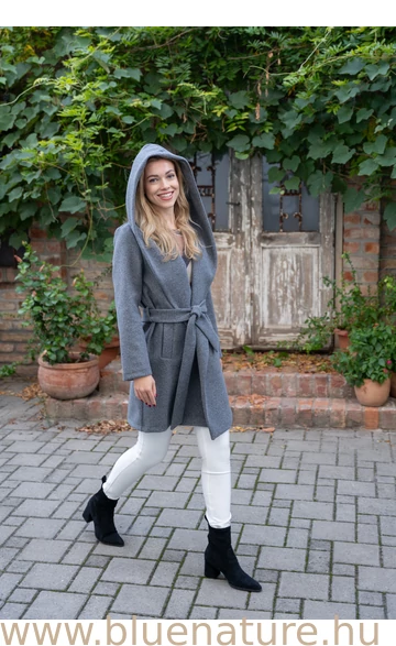 NIARA szövet kabát  - Szürke 