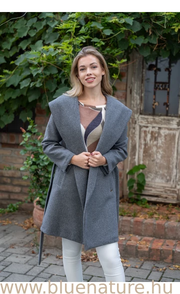 NIARA szövet kabát  - Szürke 