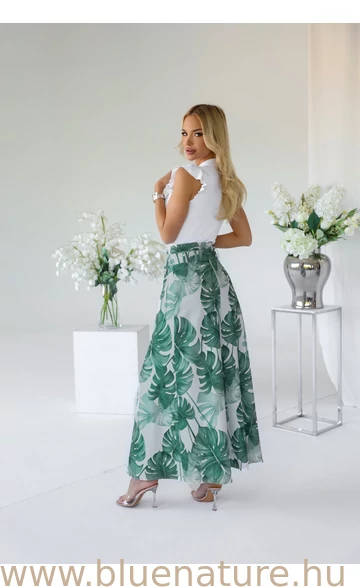 Dolly maxi szoknya - Levél/mintás 