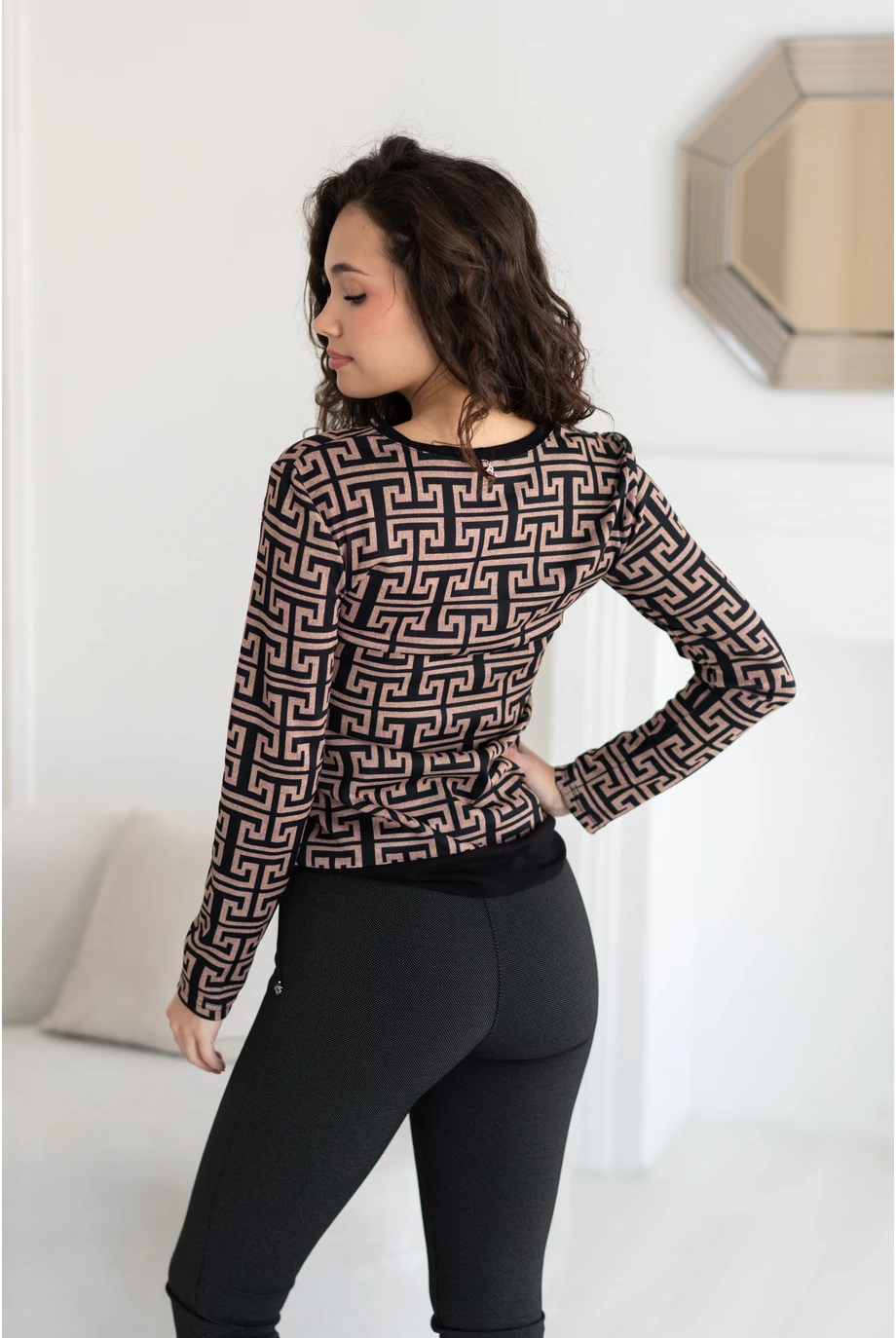 Kötött felső - Mintás 