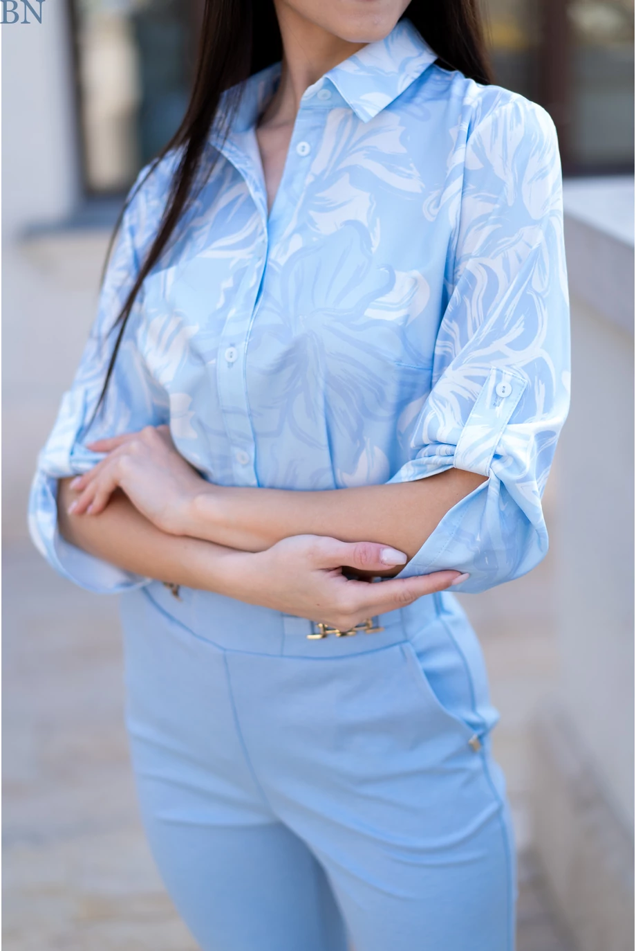 KORINA ing - Kék/mintás 